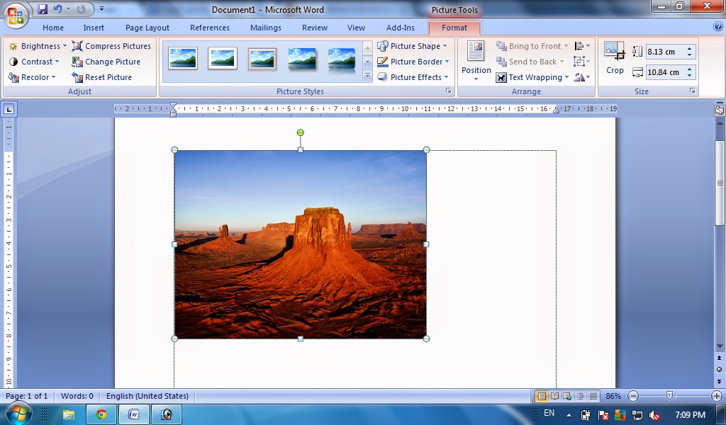 Tips Cara Memasukkan Gambar Pada Microsoft Word