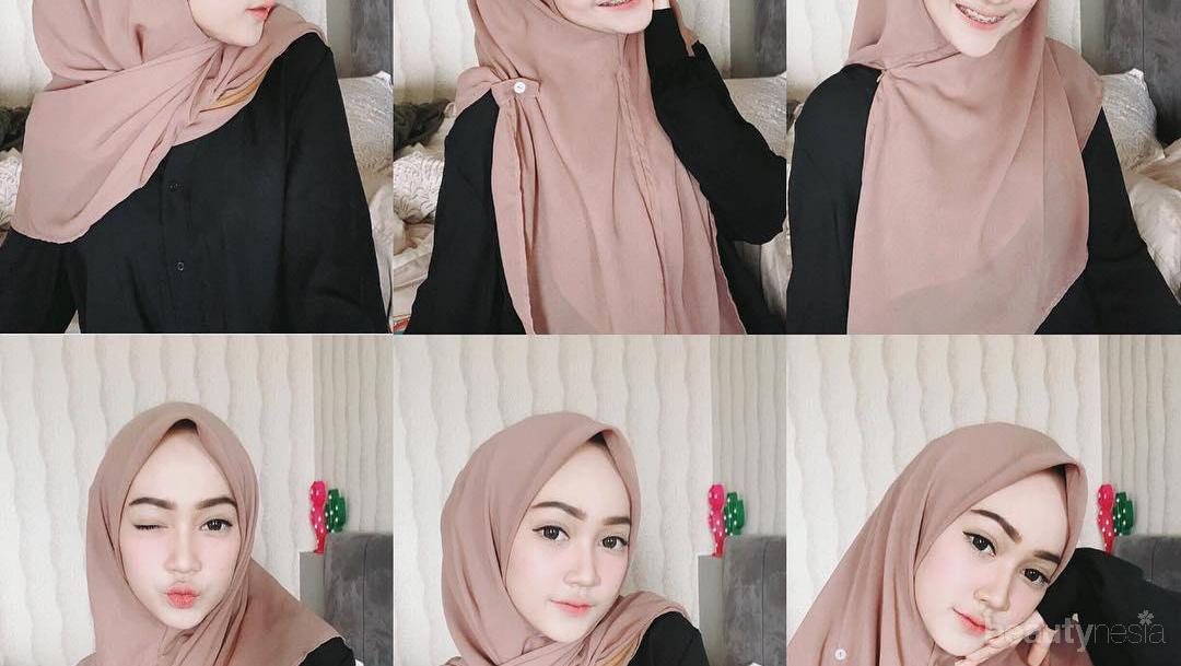 Tips Menggunakan Hijab Segi Empat Untuk Wisuda
