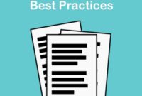 Pengertian Best Practice, Ciri-ciri, dan Format Laporannya